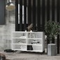 Sideboard Weiß 103,5x35x70 cm Holzwerkstoff Sideboard Weiß 103,5x35x70 cm Holzwerkstoff