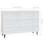 Sideboard Weiß 103,5x35x70 cm Holzwerkstoff Sideboard Weiß 103,5x35x70 cm Holzwerkstoff