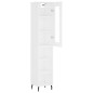 Highboard Weiß 34,5x34x180 cm Holzwerkstoff Highboard Weiß 34,5x34x180 cm Holzwerkstoff
