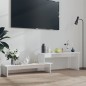 TV-Schrank Hochglanz-Weiß 180x30x43 cm Holzwerkstoff TV-Schrank Hochglanz-Weiß 180x30x43 cm Holzwerkstoff
