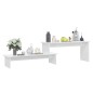 TV-Schrank Hochglanz-Weiß 180x30x43 cm Holzwerkstoff TV-Schrank Hochglanz-Weiß 180x30x43 cm Holzwerkstoff