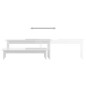 TV-Schrank Hochglanz-Weiß 180x30x43 cm Holzwerkstoff TV-Schrank Hochglanz-Weiß 180x30x43 cm Holzwerkstoff