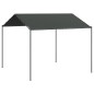 Gartenpavillon Anthrazit 4x3 m Stahl und Stoff Gartenpavillon Anthrazit 4x3 m Stahl und Stoff