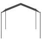 Gartenpavillon Anthrazit 4x3 m Stahl und Stoff Gartenpavillon Anthrazit 4x3 m Stahl und Stoff