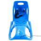 Schlitten mit Lehne Blau 102,5x40x23 cm Polypropylen Schlitten mit Lehne Blau 102,5x40x23 cm Polypropylen