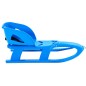 Schlitten mit Lehne Blau 102,5x40x23 cm Polypropylen Schlitten mit Lehne Blau 102,5x40x23 cm Polypropylen