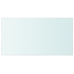 vidaXL Regalboden Glas Transparent 40 cm x 25 cm