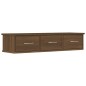 Wandschrank Braun Eichen-Optik 88x26x18,5 cm Holzwerkstoff Wandschrank Braun Eichen-Optik 88x26x18,5 cm Holzwerkstoff