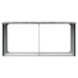 Brennholzlager Verzinkter Stahl 330 x 92 x 153 cm Anthrazit Brennholzlager Verzinkter Stahl 330 x 92 x 153 cm Anthrazit