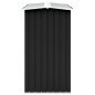 Brennholzlager Verzinkter Stahl 330 x 92 x 153 cm Anthrazit Brennholzlager Verzinkter Stahl 330 x 92 x 153 cm Anthrazit