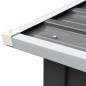 Brennholzlager Verzinkter Stahl 330 x 92 x 153 cm Anthrazit Brennholzlager Verzinkter Stahl 330 x 92 x 153 cm Anthrazit