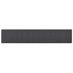 vidaXL Teppichläufer Anthrazit 50x300 cm