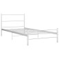 Bett Weiß Metall 90x200 cm Bett Weiß Metall 90x200 cm