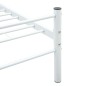 Bett Weiß Metall 90x200 cm Bett Weiß Metall 90x200 cm