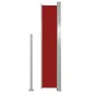 vidaXL Ausziehbare Seitenmarkise 160x500 cm Rot vidaXL Ausziehbare Seitenmarkise 160x500 cm Rot