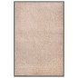 vidaXL Fußmatte Beige 80x120 cm vidaXL Fußmatte Beige 80x120 cm