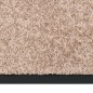 vidaXL Fußmatte Beige 80x120 cm vidaXL Fußmatte Beige 80x120 cm