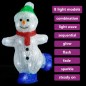 LED-Weihnachtsfigur Schneemann Acryl Indoor und Outdoor 30 cm LED-Weihnachtsfigur Schneemann Acryl Indoor und Outdoor 30 cm