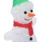 LED-Weihnachtsfigur Schneemann Acryl Indoor und Outdoor 30 cm LED-Weihnachtsfigur Schneemann Acryl Indoor und Outdoor 30 cm