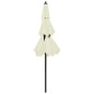 Sonnenschirm mit Aluminium-Mast 3-lagig Sandfarben 2,5 m Sonnenschirm mit Aluminium-Mast 3-lagig Sandfarben 2,5 m