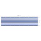vidaXL Balkon-Sichtschutz Weiß und Blau 90x400 cm Oxford-Gewebe vidaXL Balkon-Sichtschutz Weiß und Blau 90x400 cm Oxford-Gewebe