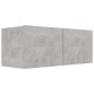 TV-Schrank Betongrau 80x30x30 cm Holzwerkstoff TV-Schrank Betongrau 80x30x30 cm Holzwerkstoff