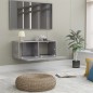 TV-Schrank Betongrau 80x30x30 cm Holzwerkstoff TV-Schrank Betongrau 80x30x30 cm Holzwerkstoff
