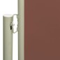 Seitenmarkise Ausziehbar 140x600 cm Braun Seitenmarkise Ausziehbar 140x600 cm Braun
