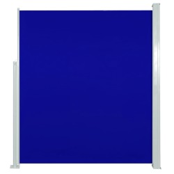 vidaXL Seitenmarkise Ausziehbar 160x300 cm Blau