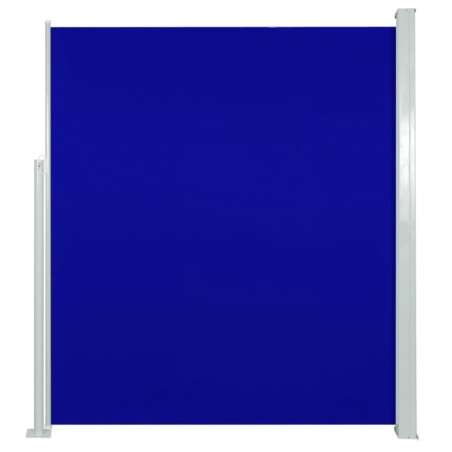 vidaXL Seitenmarkise Ausziehbar 160x300 cm Blau