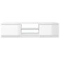 vidaXL TV-Schrank mit LED-Leuchten Hochglanz-Weiß 140x40x35,5 cm vidaXL TV-Schrank mit LED-Leuchten Hochglanz-Weiß 140x40x35,5 cm