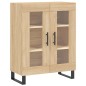 vidaXL Highboard Sonoma-Eiche 69,5x34x180 cm Holzwerkstoff vidaXL Highboard Sonoma-Eiche 69,5x34x180 cm Holzwerkstoff