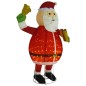 LED-Weihnachtsmann Weihnachtsfigur Luxus-Gewebe 180 cm LED-Weihnachtsmann Weihnachtsfigur Luxus-Gewebe 180 cm