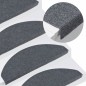 Stufenmatten Selbstklebend 15 Stk. 65x22,5x3,5 cm Grau Stufenmatten Selbstklebend 15 Stk. 65x22,5x3,5 cm Grau