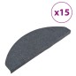 Stufenmatten Selbstklebend 15 Stk. 65x22,5x3,5 cm Grau Stufenmatten Selbstklebend 15 Stk. 65x22,5x3,5 cm Grau