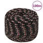 vidaXL Bootsseil Schwarz 12 mm 100 m Polypropylen vidaXL Bootsseil Schwarz 12 mm 100 m Polypropylen
