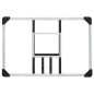 Basketballkorb Transparent 90x60x2,5 cm Polycarbonat Basketballkorb Transparent 90x60x2,5 cm Polycarbonat