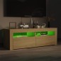 TV-Schrank mit LED-Leuchten Sonoma-Eiche 120x35x40 cm TV-Schrank mit LED-Leuchten Sonoma-Eiche 120x35x40 cm