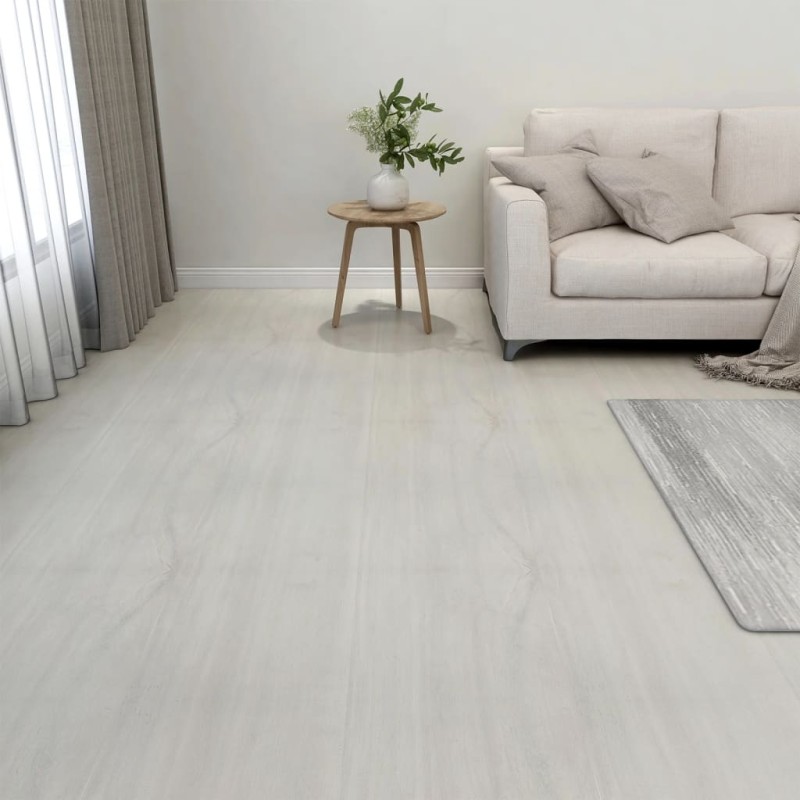 PVC-Fliesen Selbstklebend 20 Stk. 1,86 m² Creme PVC-Fliesen Selbstklebend 20 Stk. 1,86 m² Creme