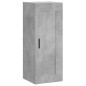Highboard Betongrau 34,5x34x180 cm Holzwerkstoff Highboard Betongrau 34,5x34x180 cm Holzwerkstoff