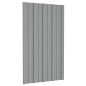 Dachpaneele 36 Stk. Verzinkter Stahl Grau 80x45 cm Dachpaneele 36 Stk. Verzinkter Stahl Grau 80x45 cm