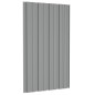 Dachpaneele 36 Stk. Verzinkter Stahl Grau 80x45 cm Dachpaneele 36 Stk. Verzinkter Stahl Grau 80x45 cm