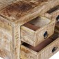 Couchtisch Raues Mangoholz 70x70x40 cm Couchtisch Raues Mangoholz 70x70x40 cm