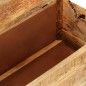 Couchtisch Raues Mangoholz 70x70x40 cm Couchtisch Raues Mangoholz 70x70x40 cm