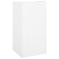 Sattelschrank Weiß 53x53x105 cm Stahl Sattelschrank Weiß 53x53x105 cm Stahl