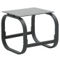 vidaXL Sonnenliegen 2 Stk. mit Tisch Textilene und Aluminium vidaXL Sonnenliegen 2 Stk. mit Tisch Textilene und Aluminium