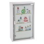 HI Medizinschrank 30 x 15 x 50 cm Edelstahl HI Medizinschrank 30 x 15 x 50 cm Edelstahl