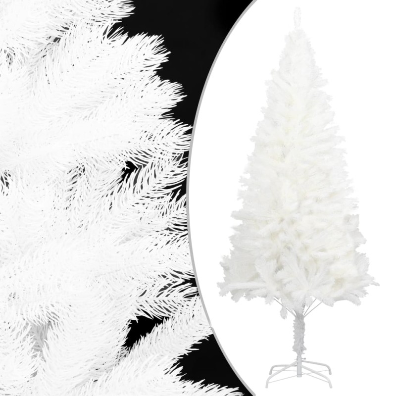 Künstlicher Weihnachtsbaum Naturgetreue Nadeln Weiß 120 cm Künstlicher Weihnachtsbaum Naturgetreue Nadeln Weiß 120 cm