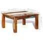 Couchtisch Quadratisch Altholz Couchtisch Quadratisch Altholz