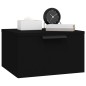 Wand-Nachttische 2 Stk. Schwarz 34x30x20 cm Wand-Nachttische 2 Stk. Schwarz 34x30x20 cm